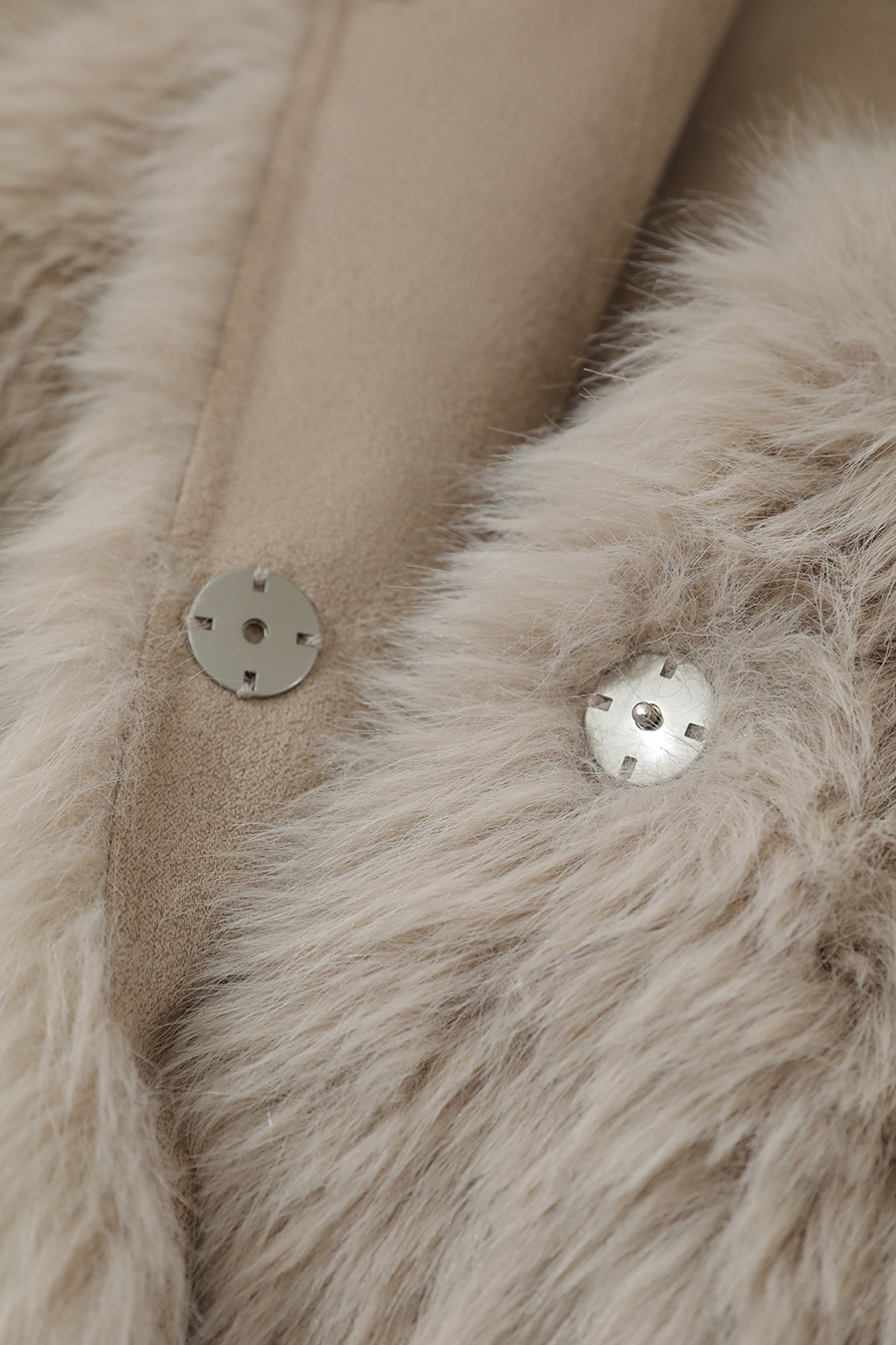 Loose Mid - Length Eco - Fur|AMII-AMII.com