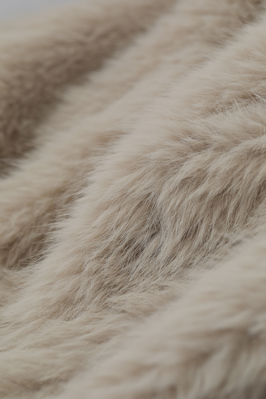 Loose Mid - Length Eco - Fur|AMII-AMII.com
