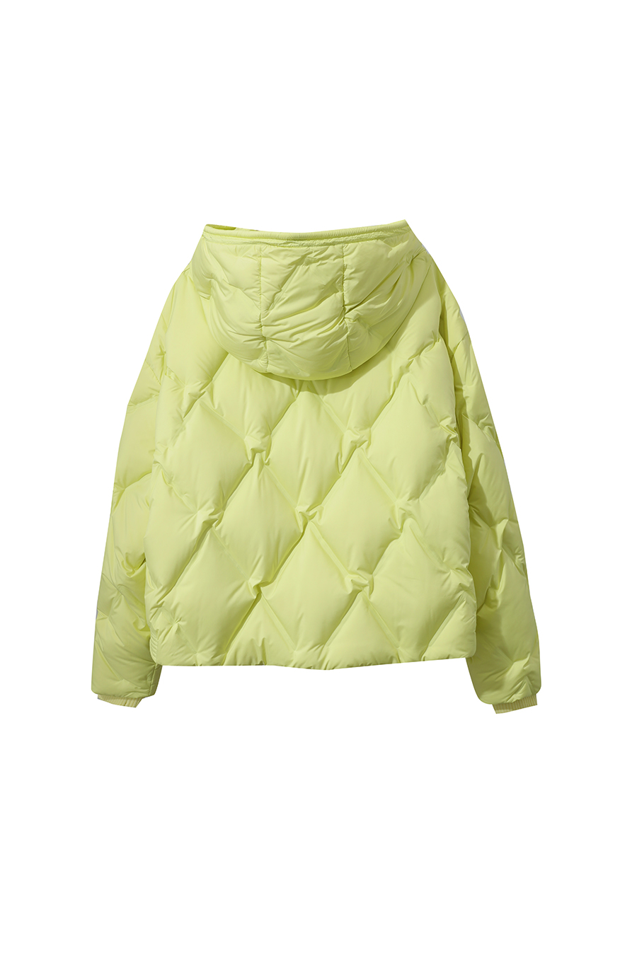 Hooded Straight Quilted Down Jacket