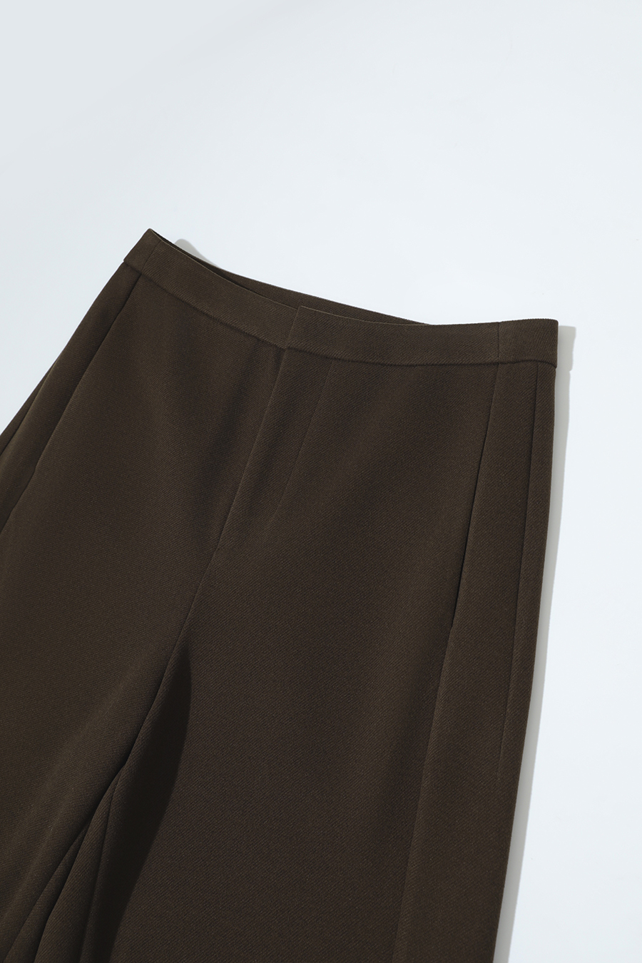 Slightly Elastic Straight Leg Brushed Long Pants|AMII-AMII.com