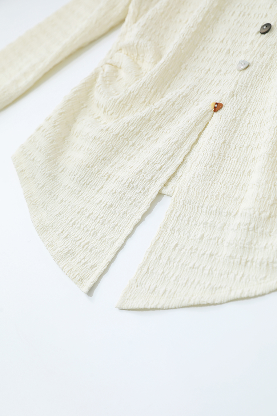 Slim Fit Micro Flare Sleeve T-Shirt|AMII-AMII.com