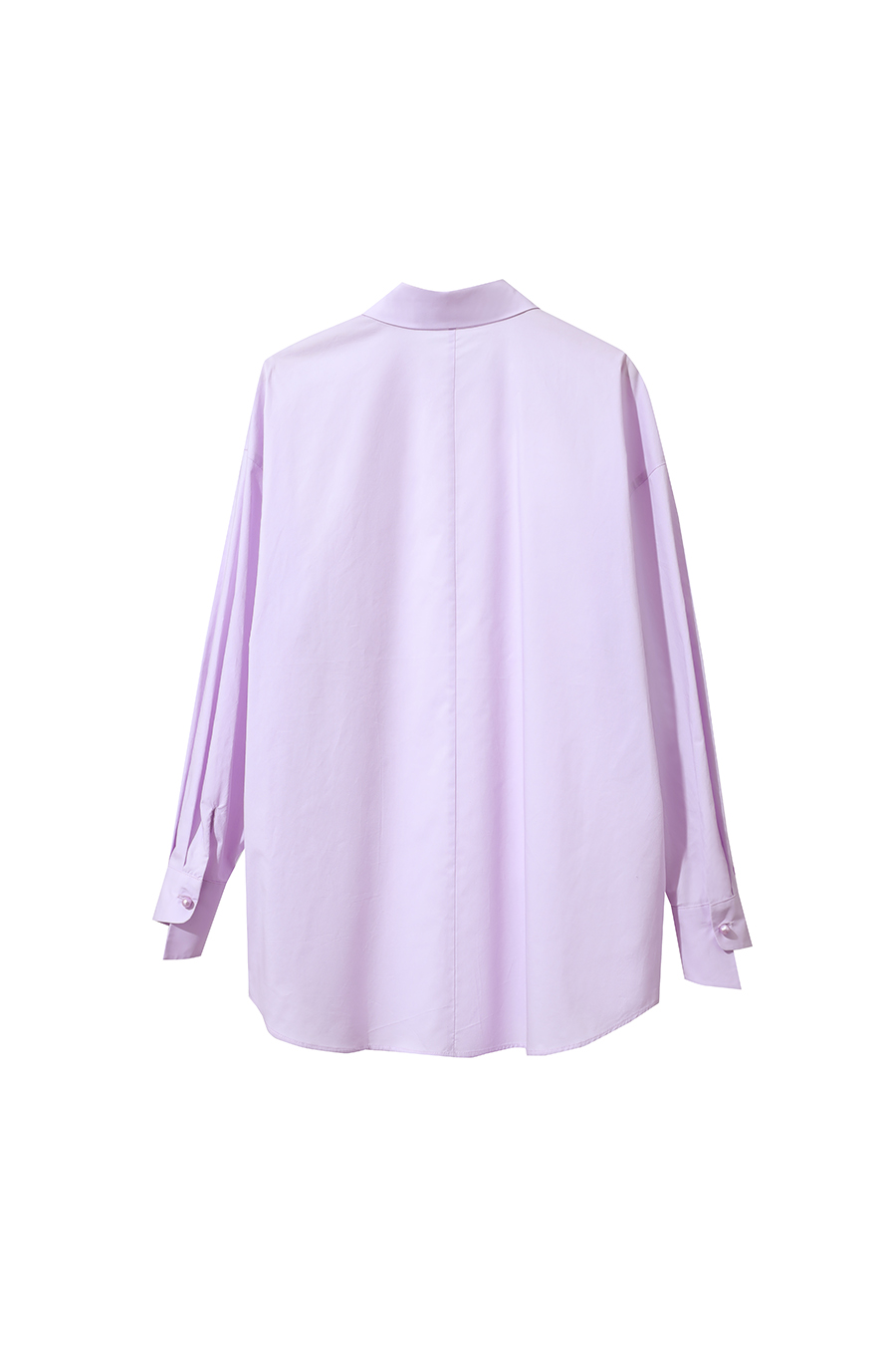 Loose Mid-Length Cotton Shirt|AMII-AMII.com