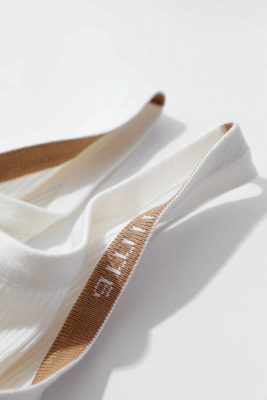 Letter jacquard camisole|AMII