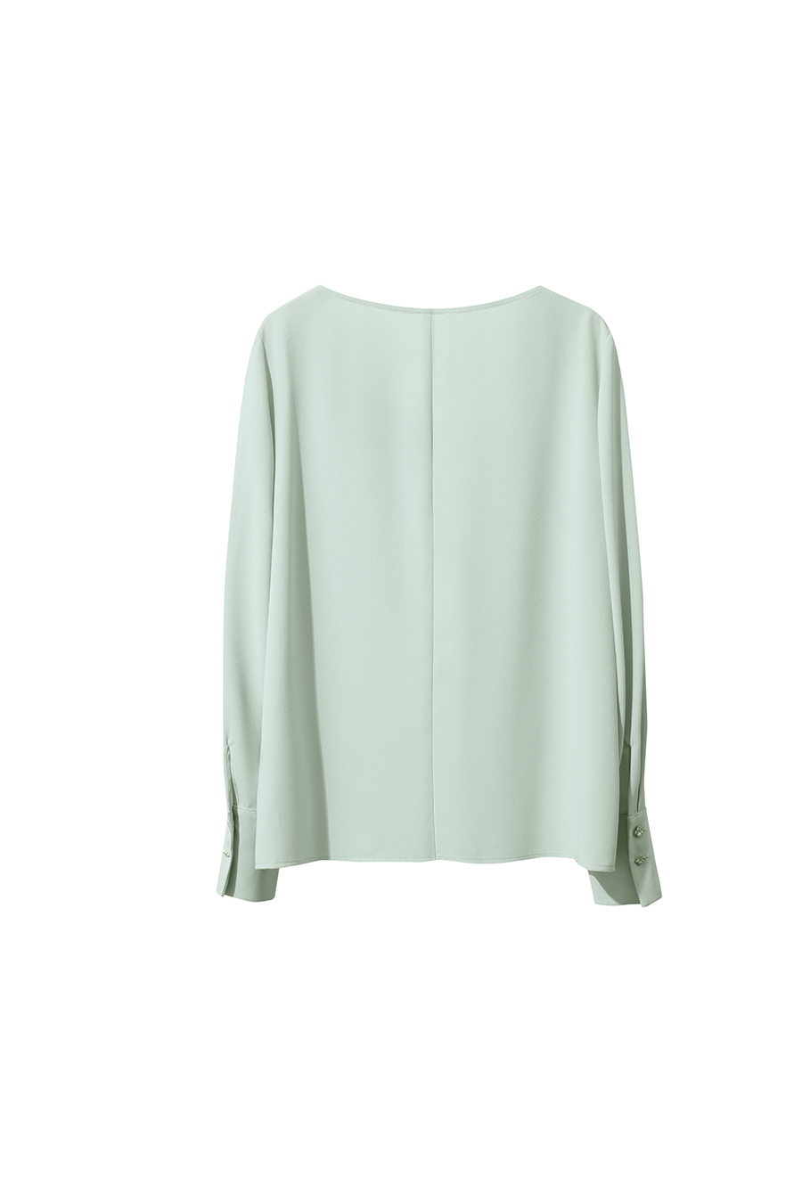 Lace Patchwork Cowl Neck Chiffon Blouse|AMII-AMII.com