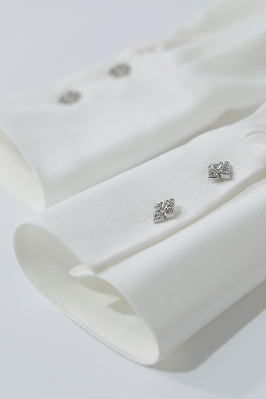 Lace Patchwork Cowl Neck Chiffon Blouse|AMII-AMII.com