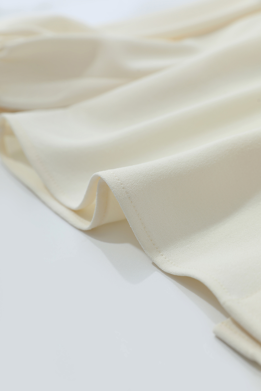 Lapel Lace Spliced Chiffon Top