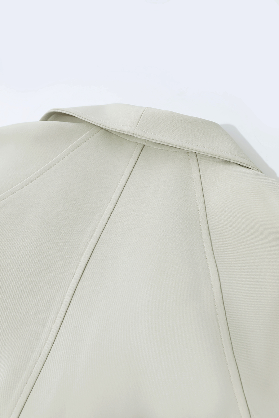 Wide Lapel Belted Trench Coat