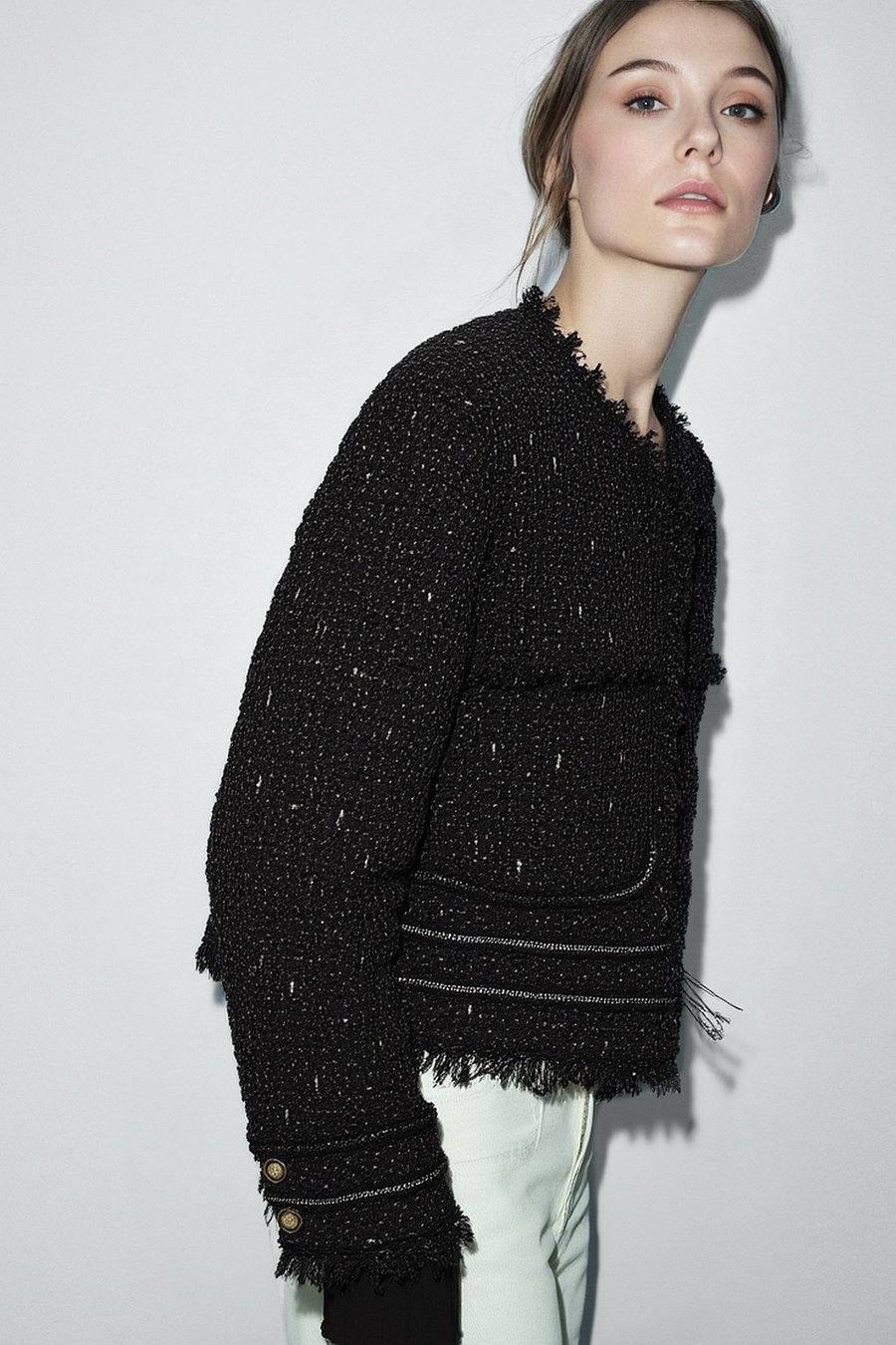 Tweed Cropped Jacket