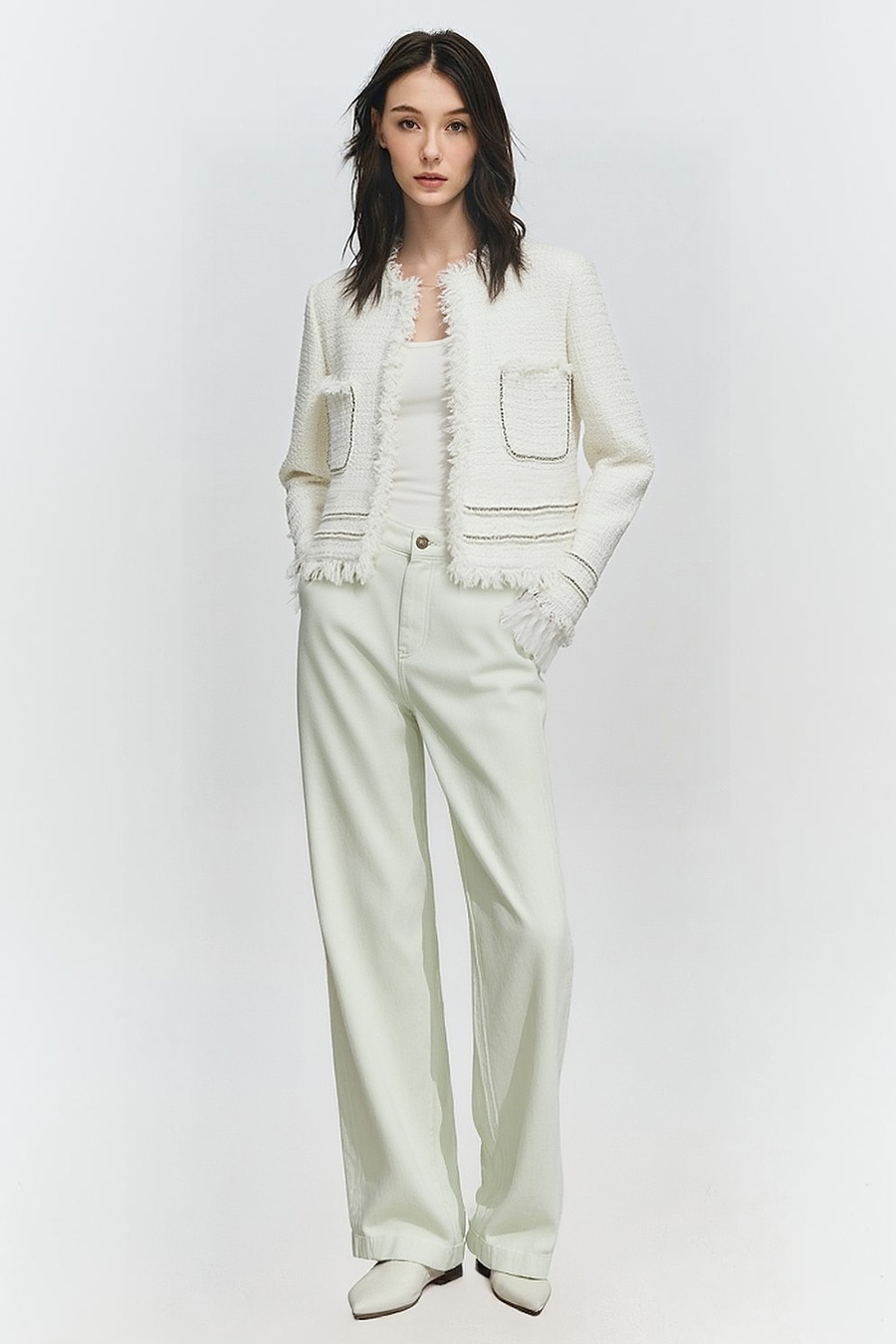 Tweed Cropped Jacket