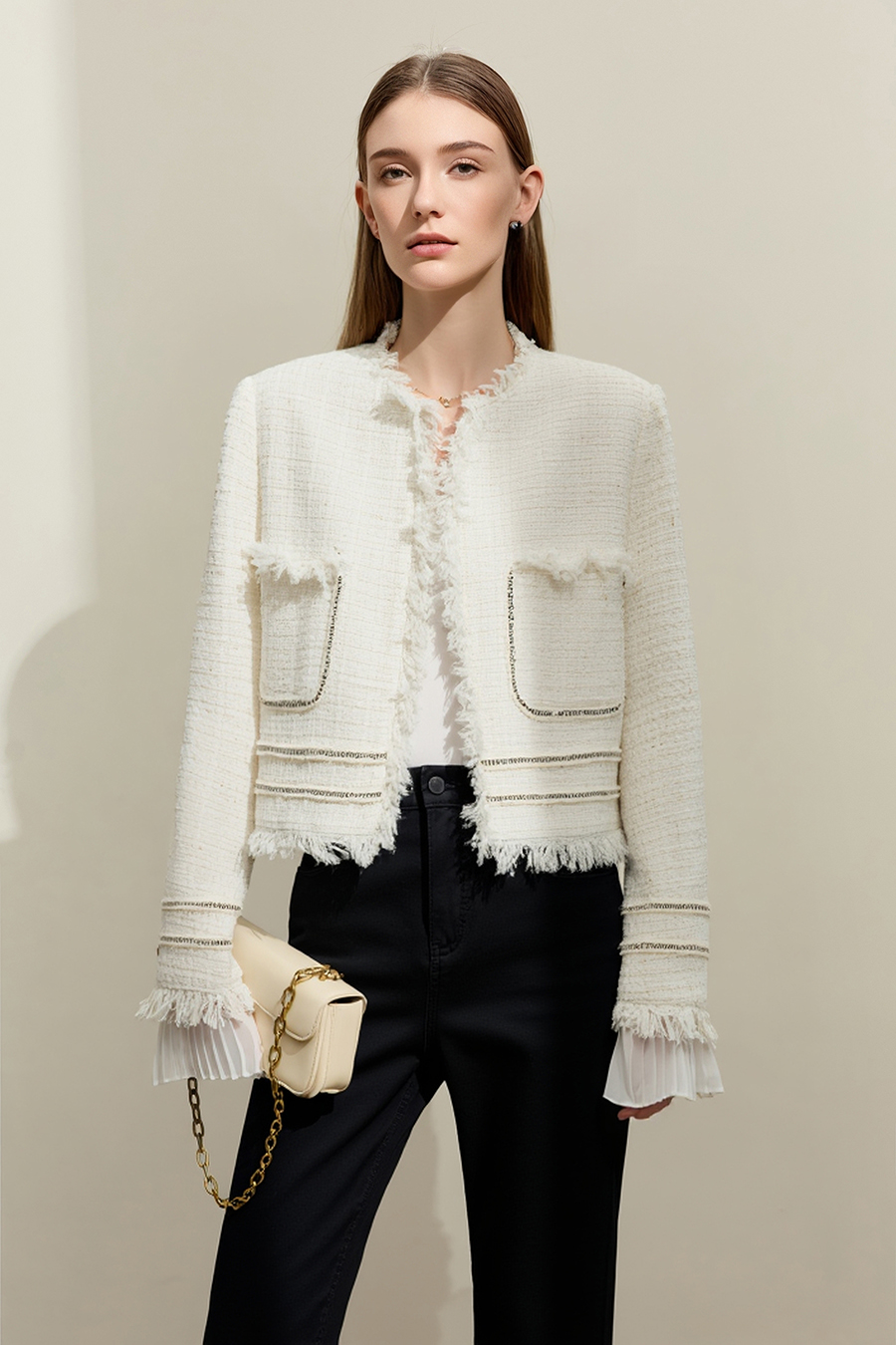 Tweed Cropped Jacket