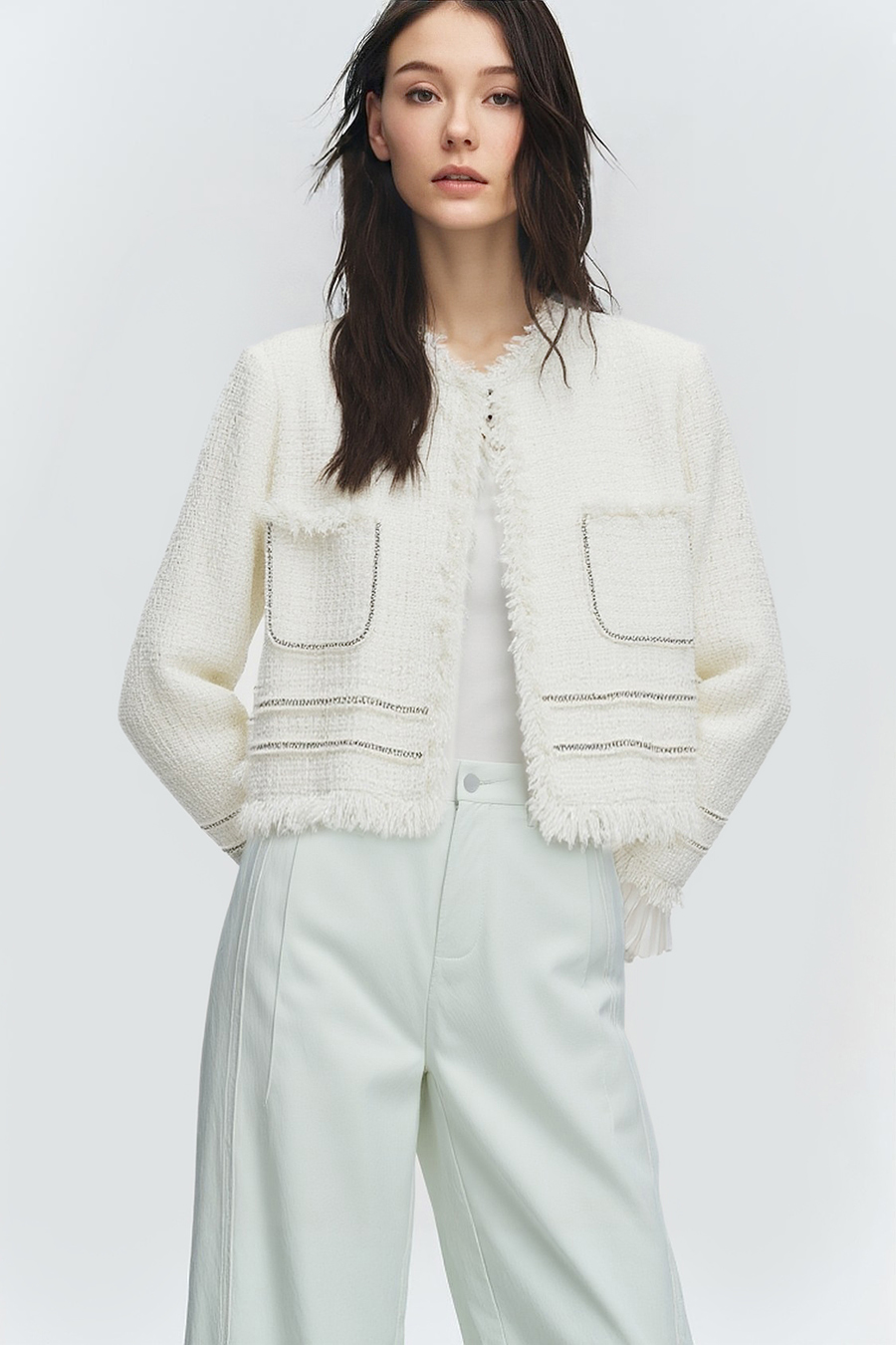 Tweed Cropped Jacket