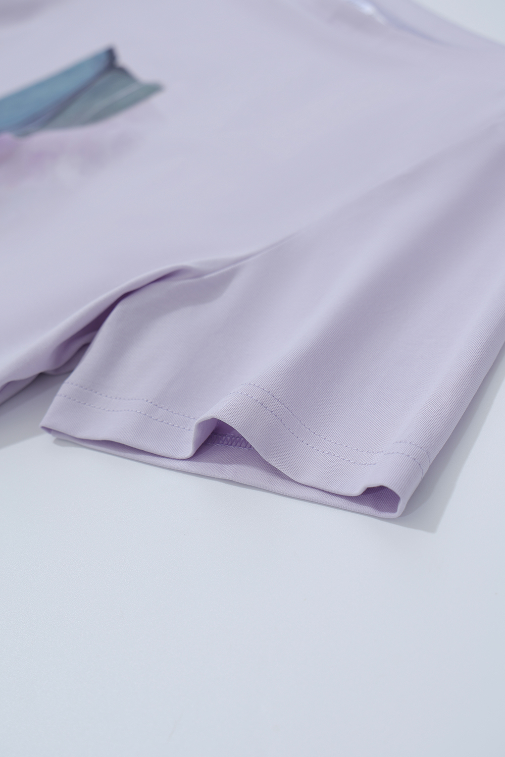 Square Neck Printed T-shirt