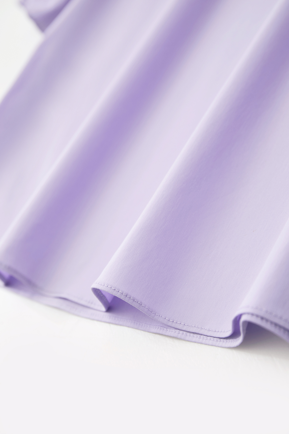 Round Neck Lantern Sleeve Shirt