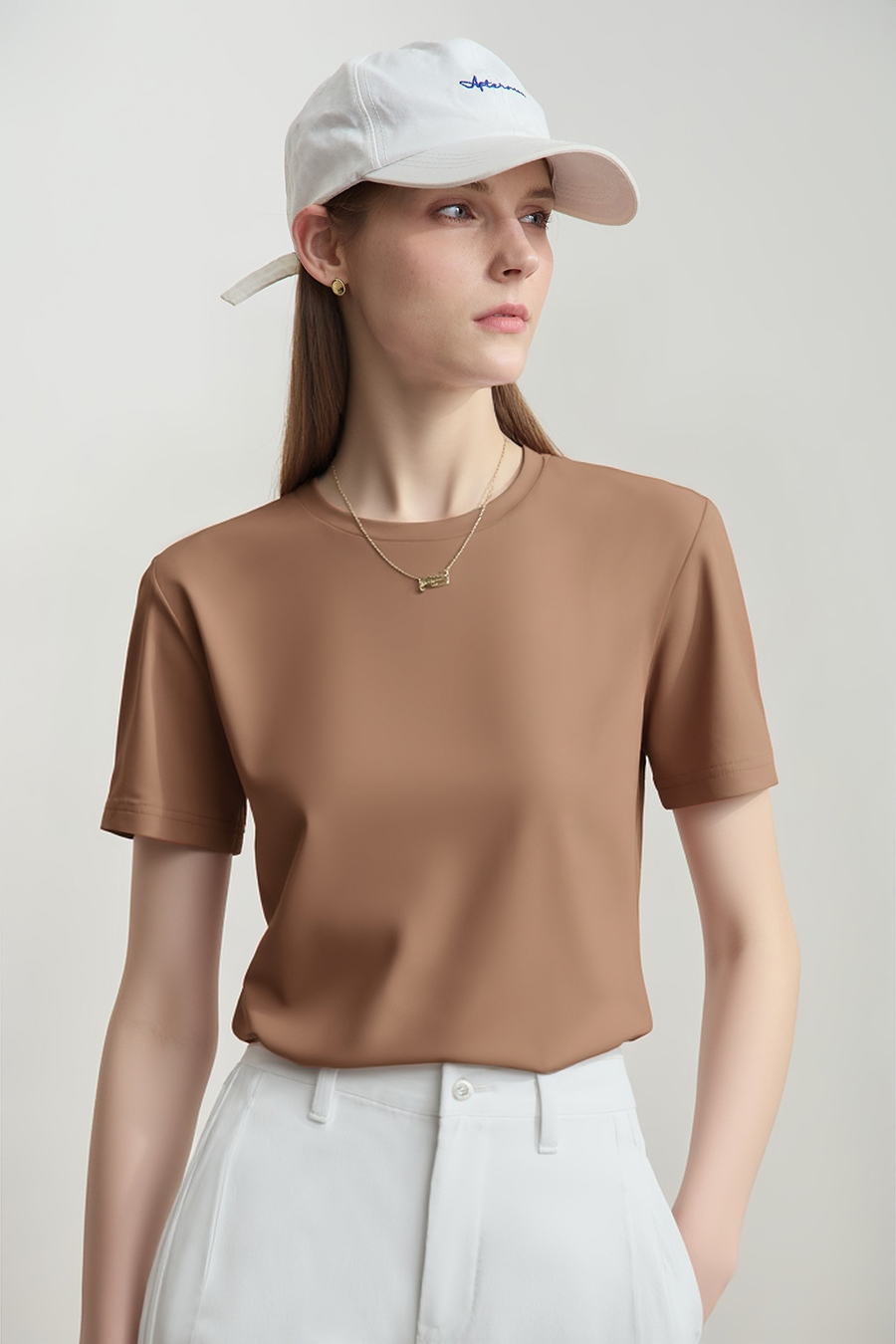 Crew Neck Slim Fit Short Sleeve T-shirt