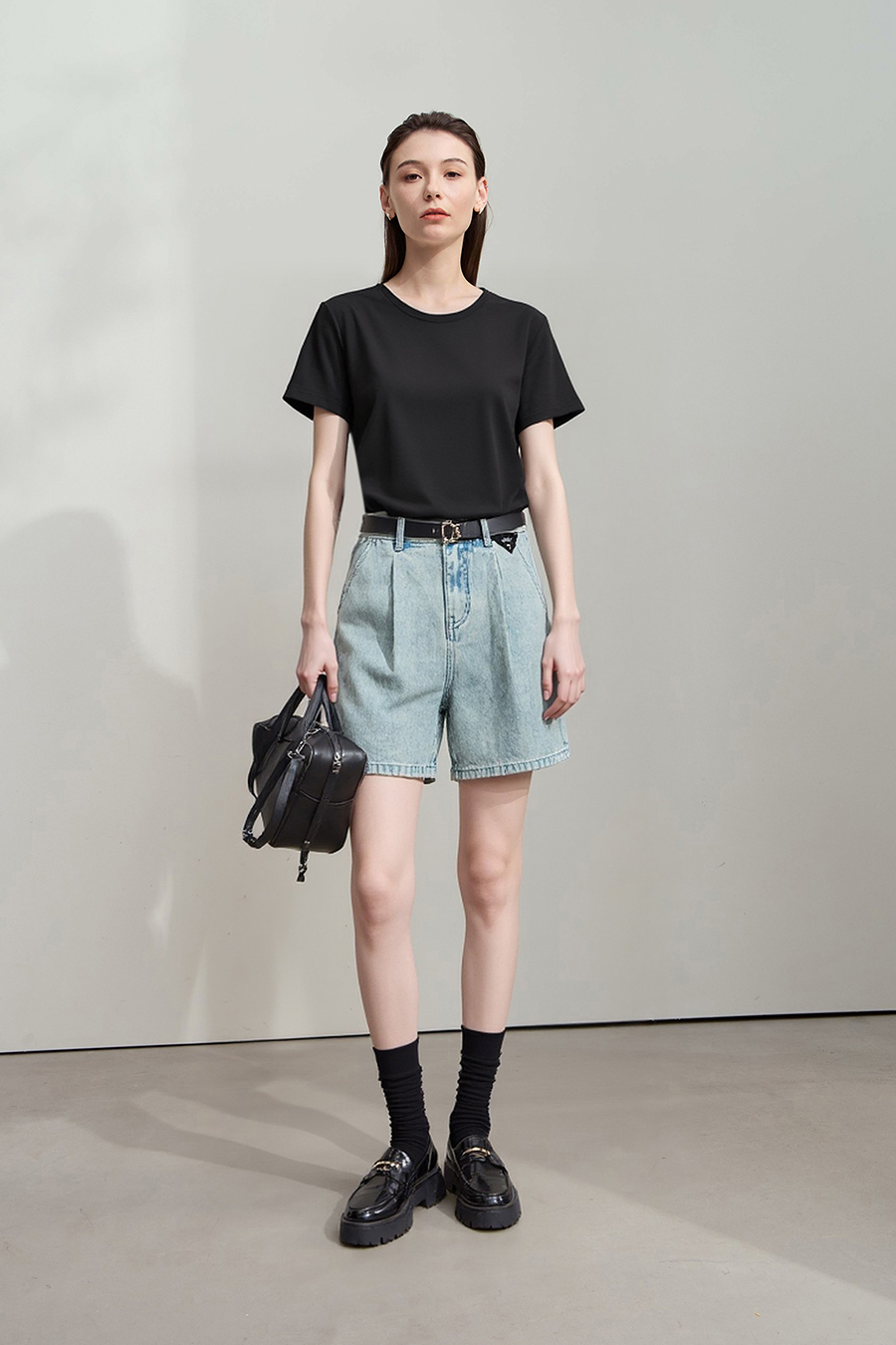 Crew Neck Slim Fit Short Sleeve T-shirt