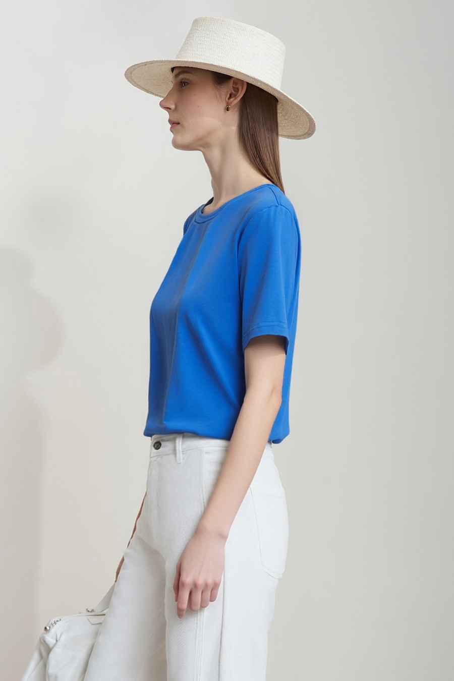 Crew Neck Slim Fit Short Sleeve T-shirt