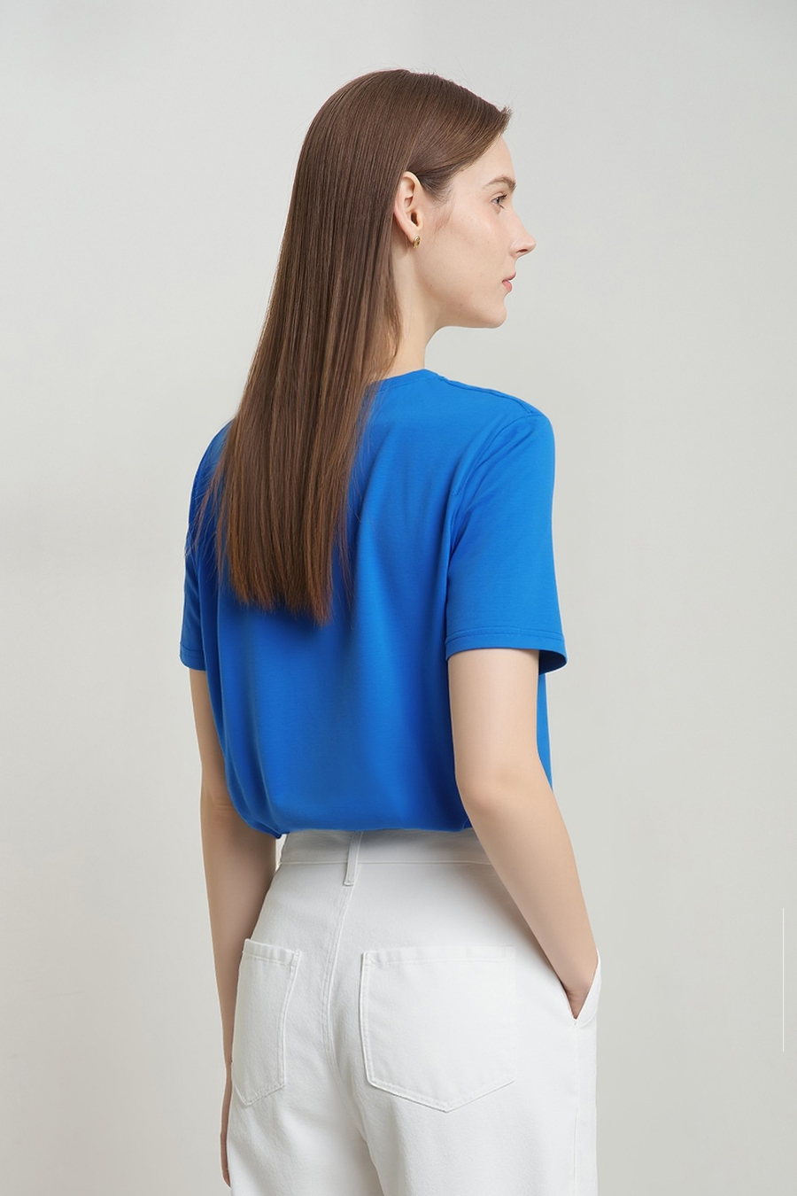 Crew Neck Slim Fit Short Sleeve T-shirt