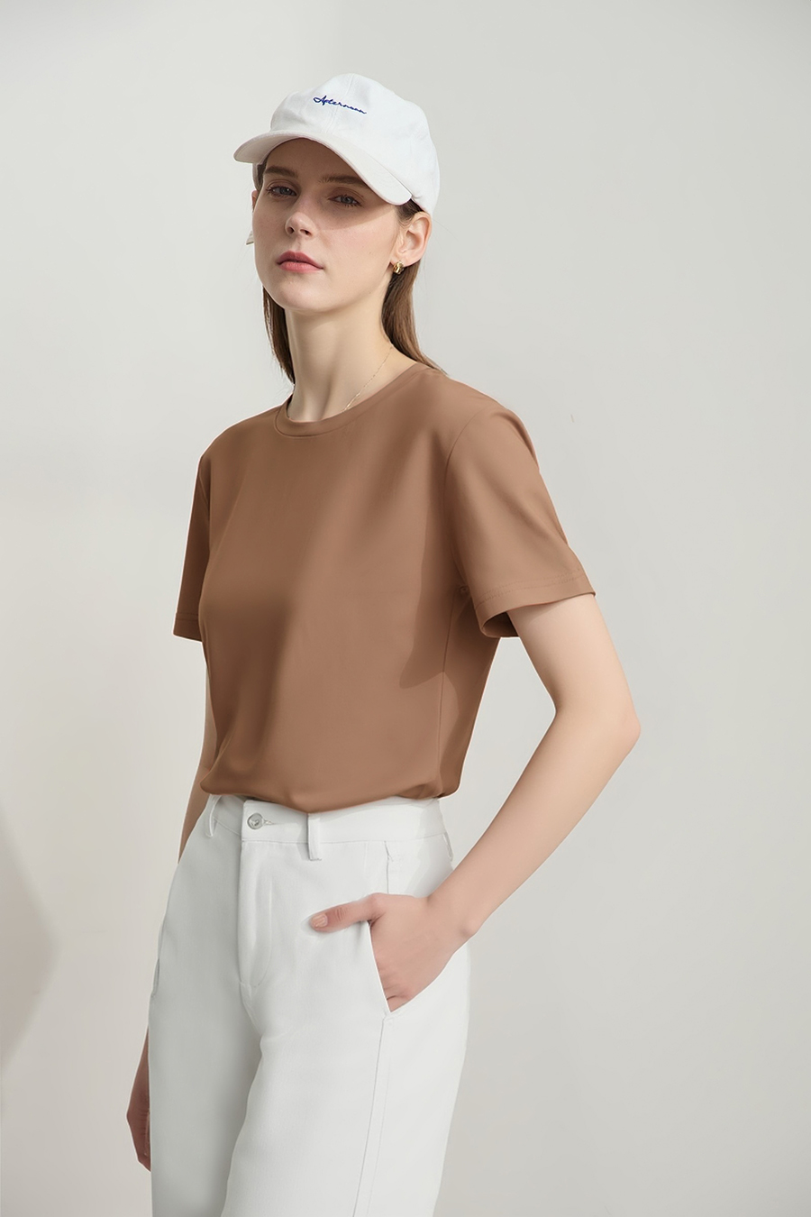 Crew Neck Slim Fit Short Sleeve T-shirt