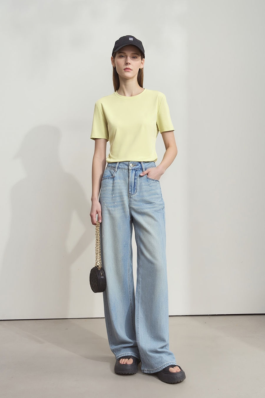 Crew Neck Slim Fit Short Sleeve T-shirt