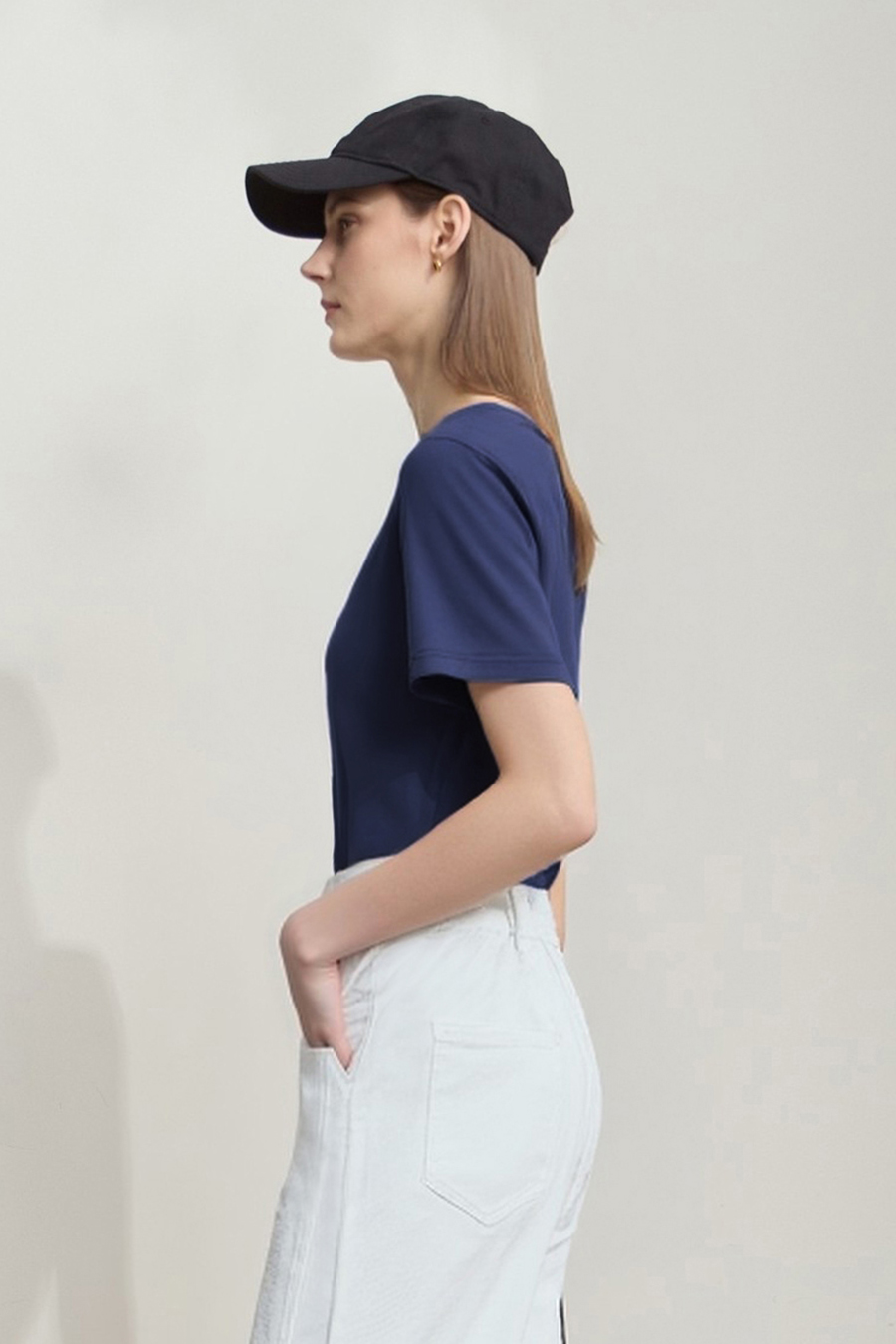 Crew Neck Slim Fit Short Sleeve T-shirt