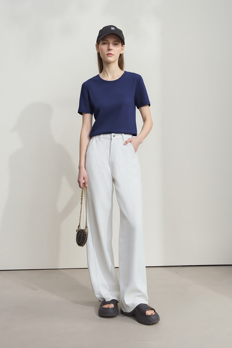 Crew Neck Slim Fit Short Sleeve T-shirt