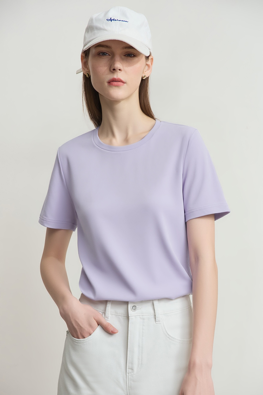 Crew Neck Slim Fit Short Sleeve T-shirt