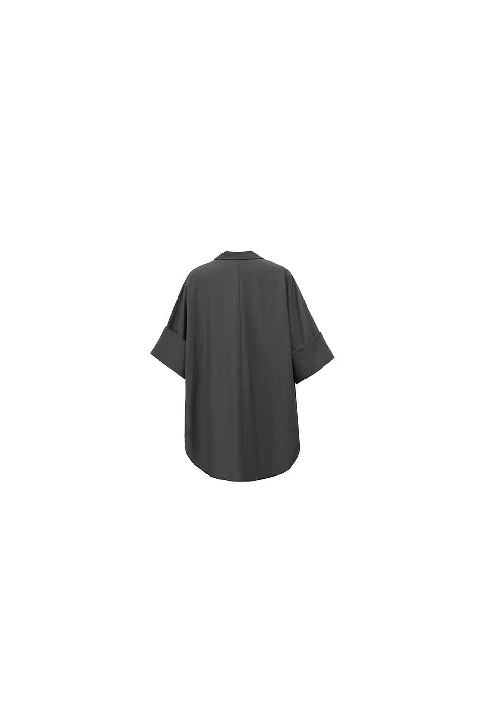 Lapel Shirt with Turned Cuffs