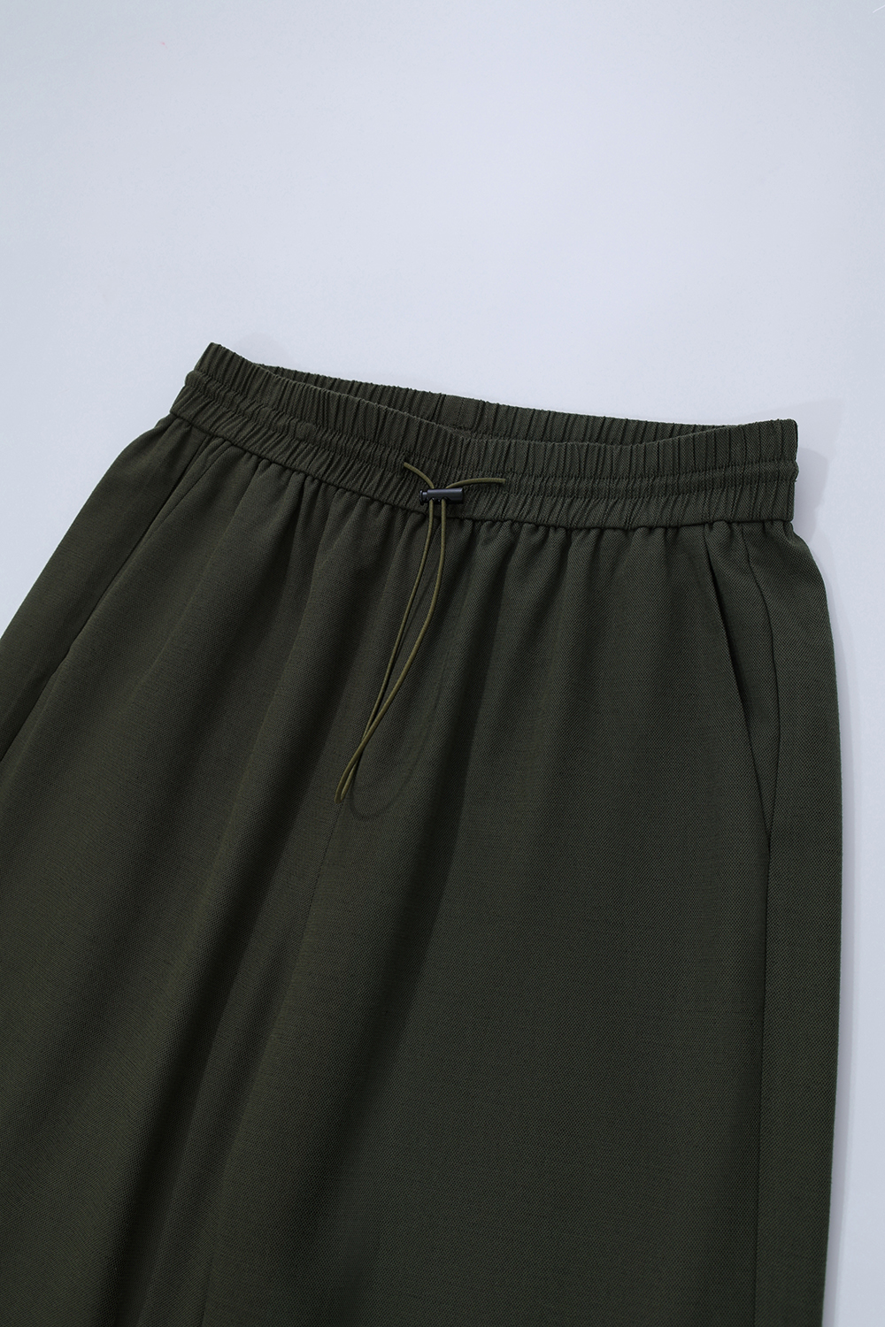 Elastic Waist Casual Pants