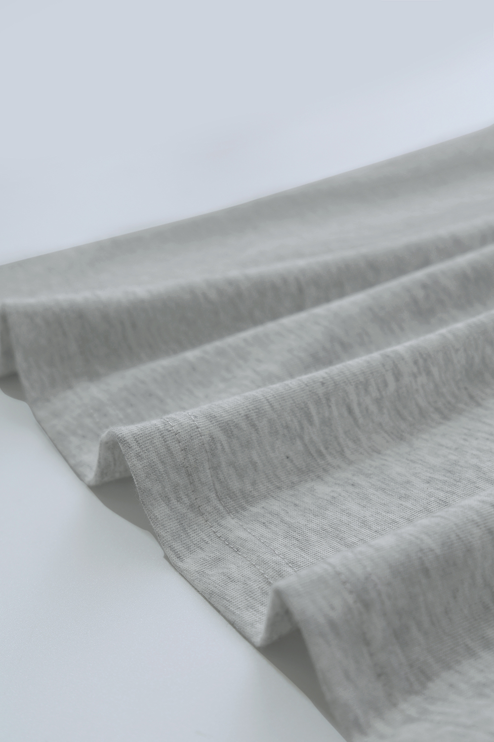 Irregular Neck Ruffle T-shirt