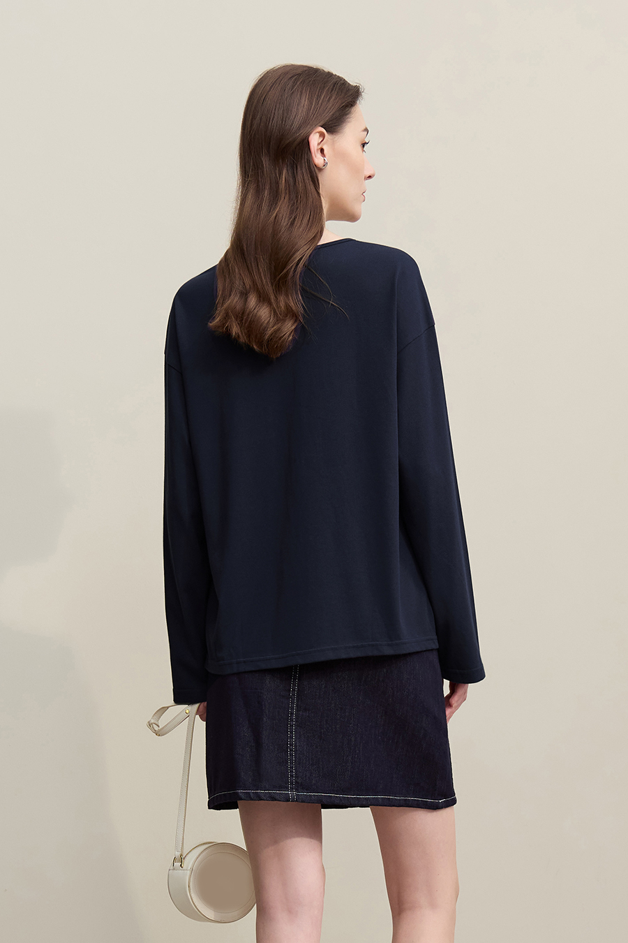 Sequin Decorated T-shirt