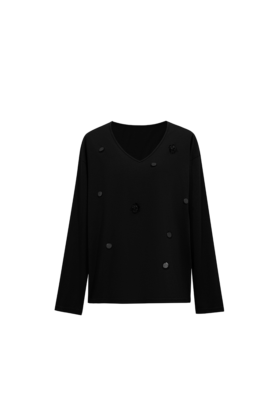 Sequin Decorated T-shirt