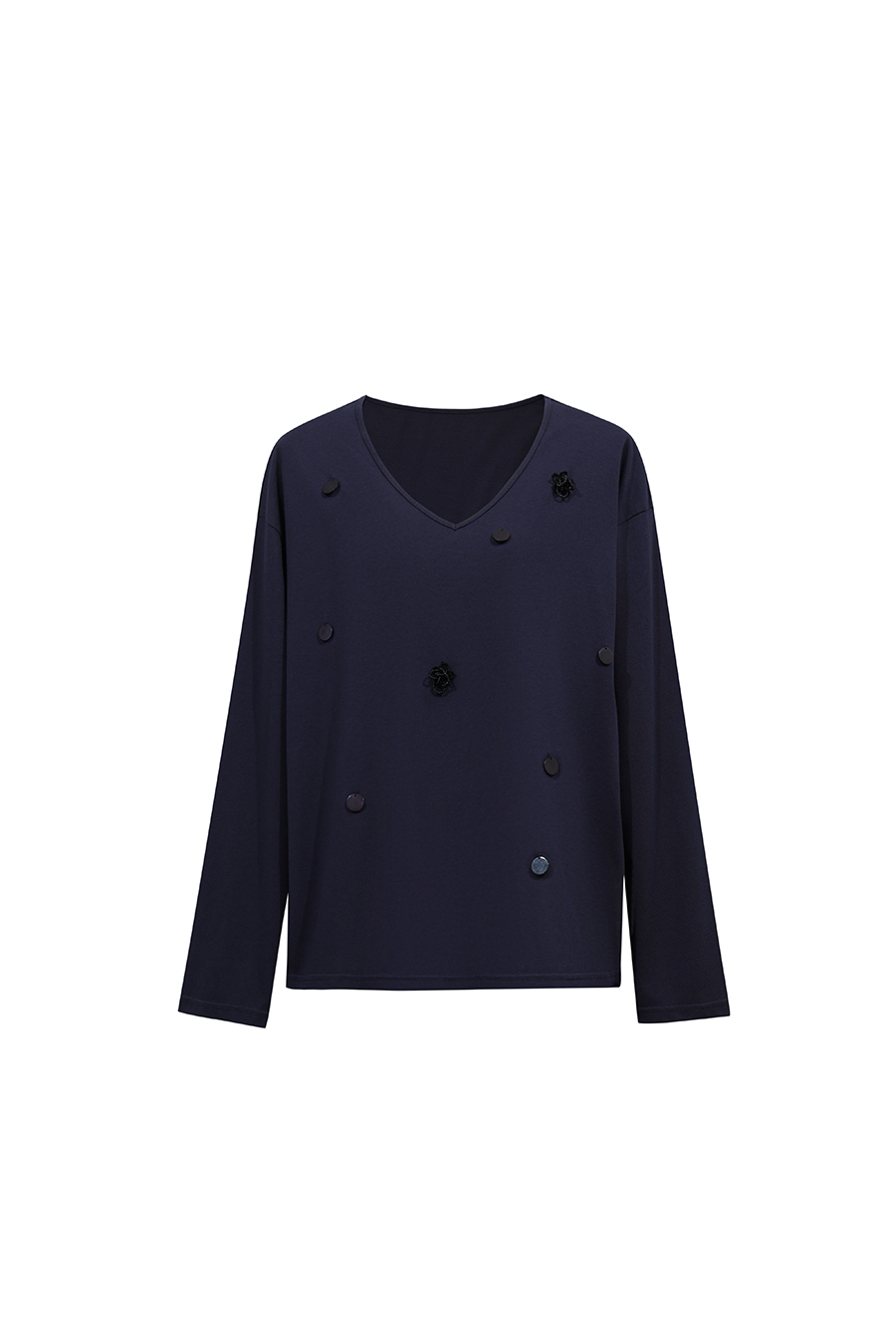 Sequin Decorated T-shirt