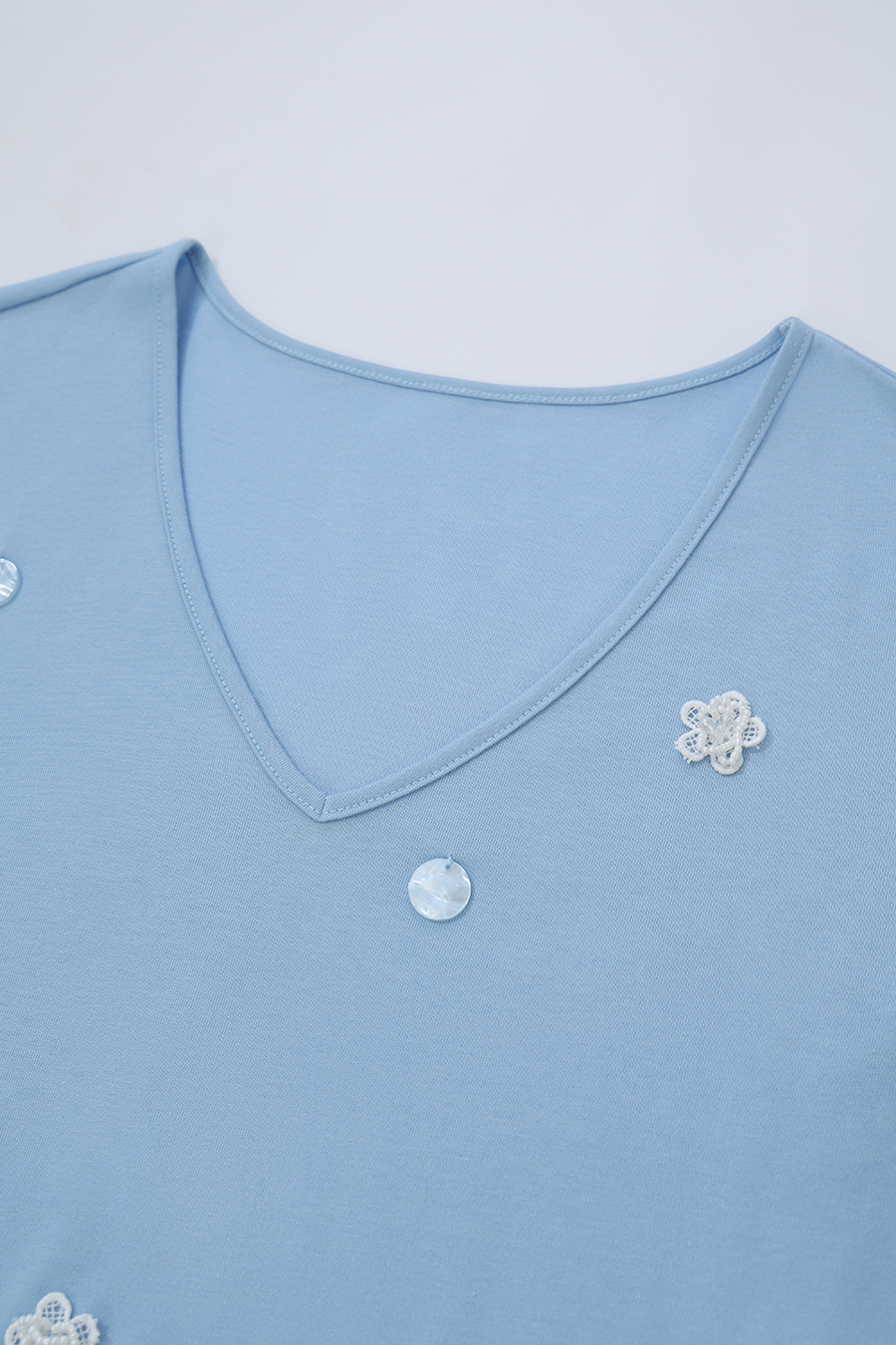 Sequin Decorated T-shirt