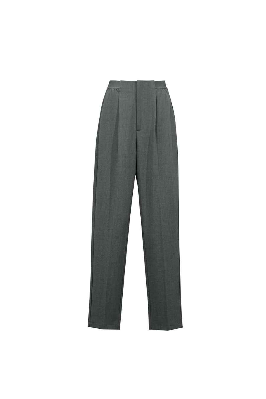 Elastic Waist Tapered Casual Pants | AMII