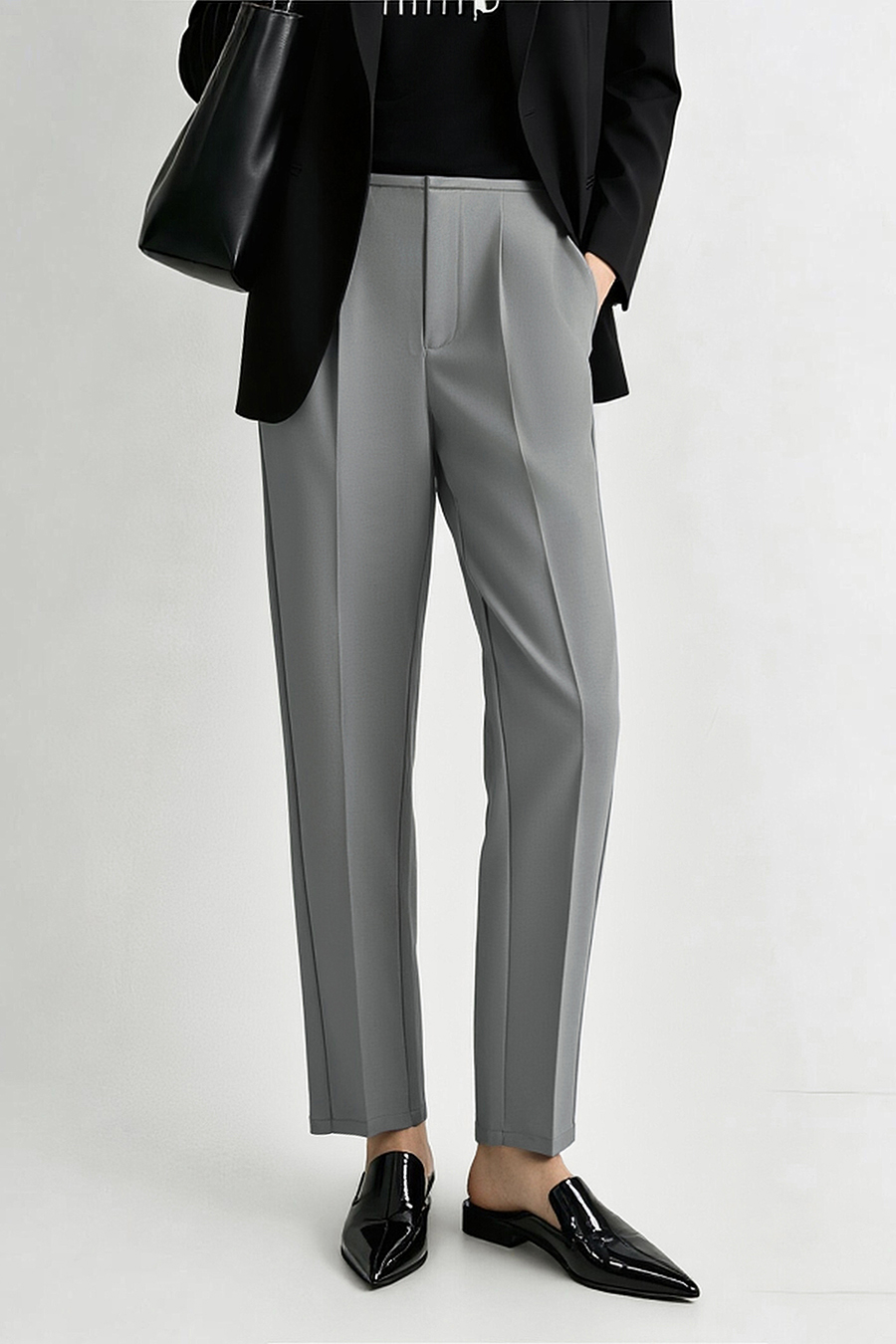 Commuter Tapered Casual Pants|AMII