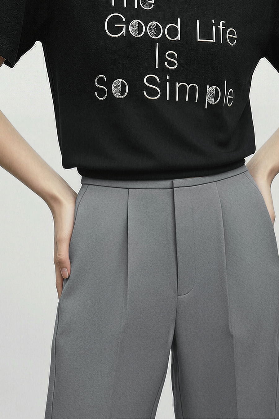 Commuter Tapered Casual Pants|AMII