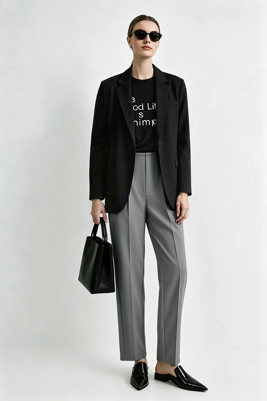 Commuter Tapered Casual Pants|AMII