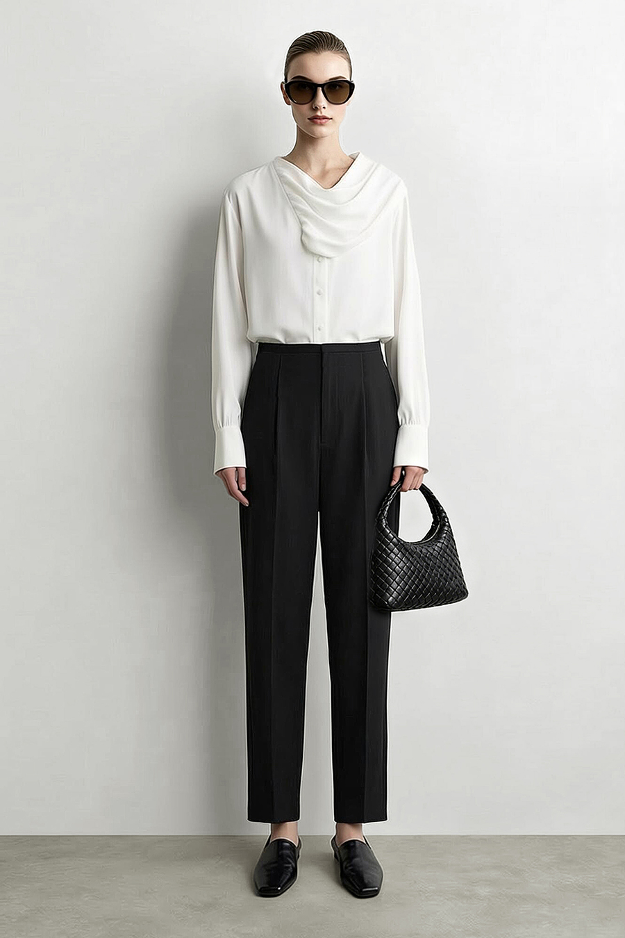 Commuter Tapered Casual Pants|AMII