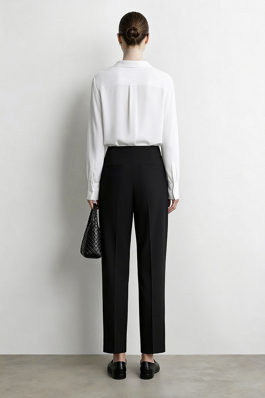 Commuter Tapered Casual Pants|AMII
