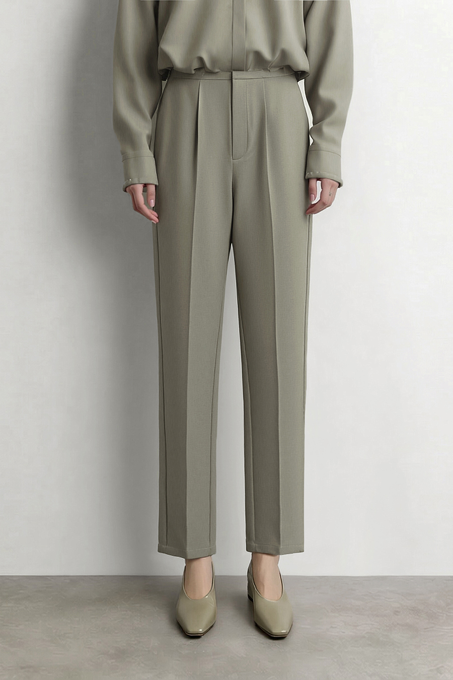 Commuter Tapered Casual Pants|AMII