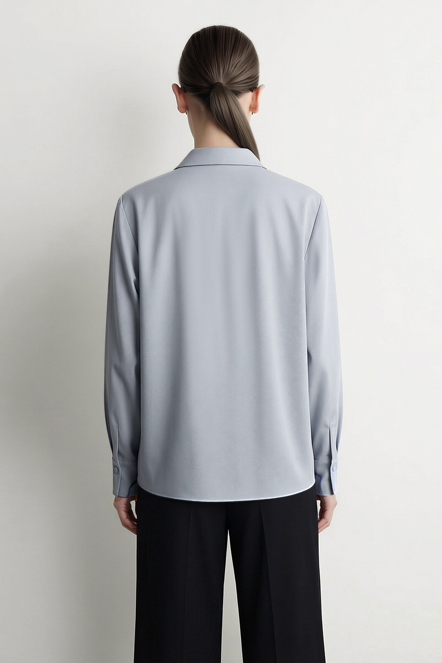 Abstract Letter Print Shirt|AMII