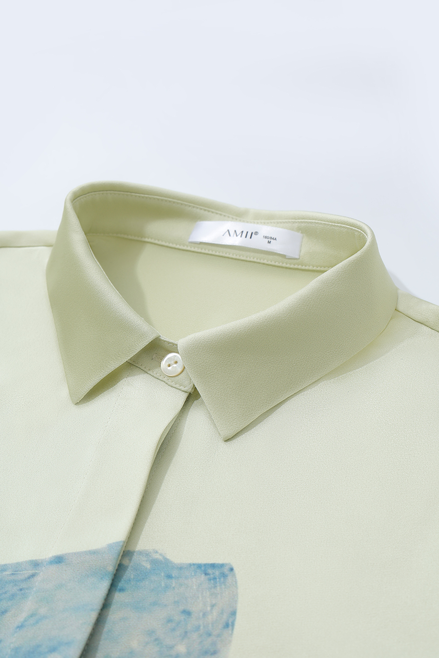 Abstract Letter Print Shirt|AMII
