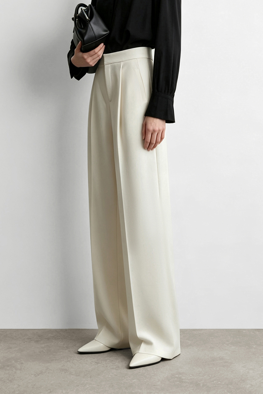 Versatile Wide Leg Casual Pants | AMII