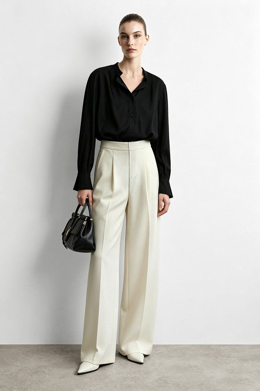 Versatile Wide Leg Casual Pants | AMII