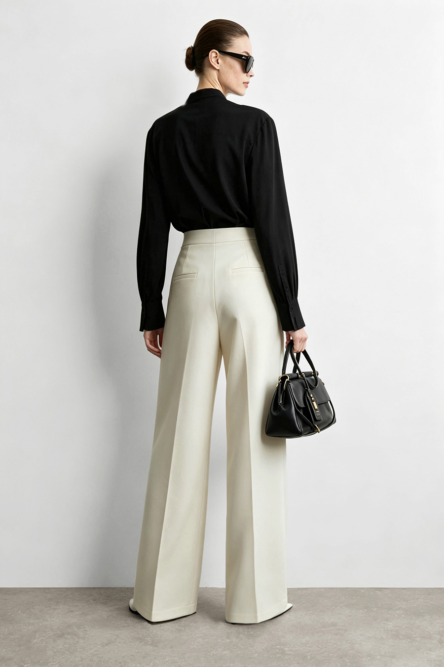 Versatile Wide Leg Casual Pants | AMII