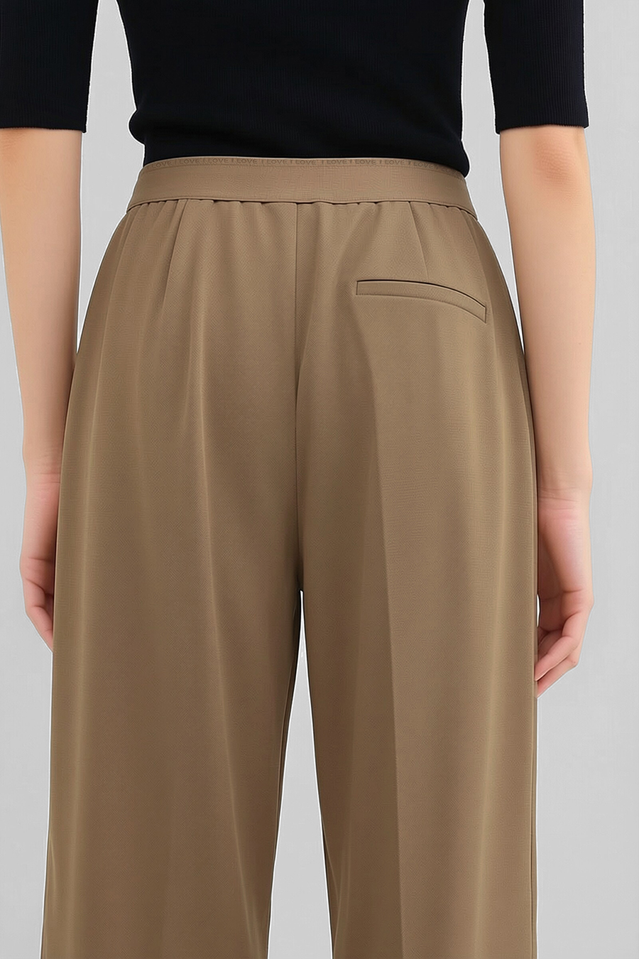 Commuter Wide Leg Casual Pants | AMII