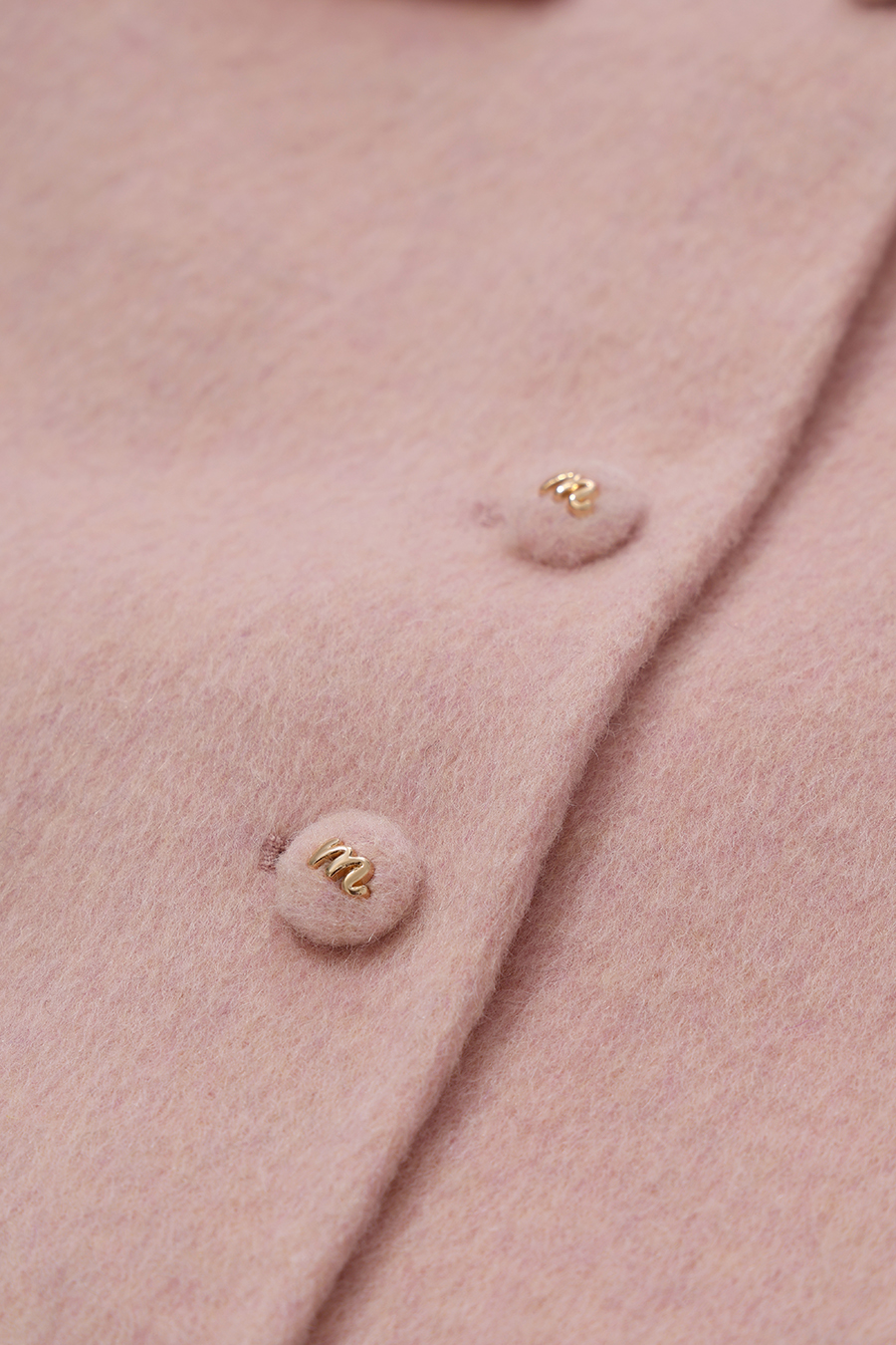 Tweed-Style Double-Faced All-Wool Fabric|AMII