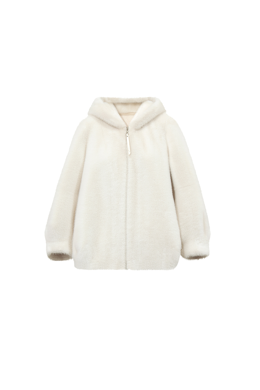 Light Luxury Hooded Eco-Friendly Fur|AMII