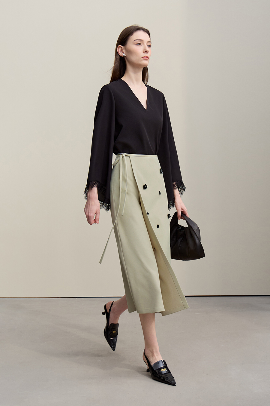 Handmade Beaded Floral Skirt