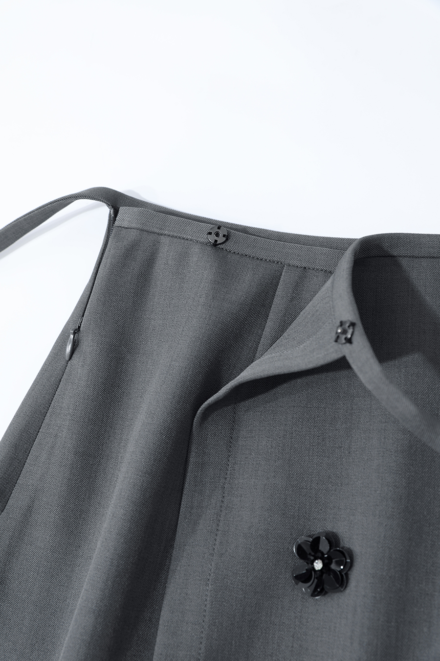 Handmade Beaded Floral Skirt